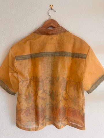 Jamdani short sleeve shirt M/L - Rameti