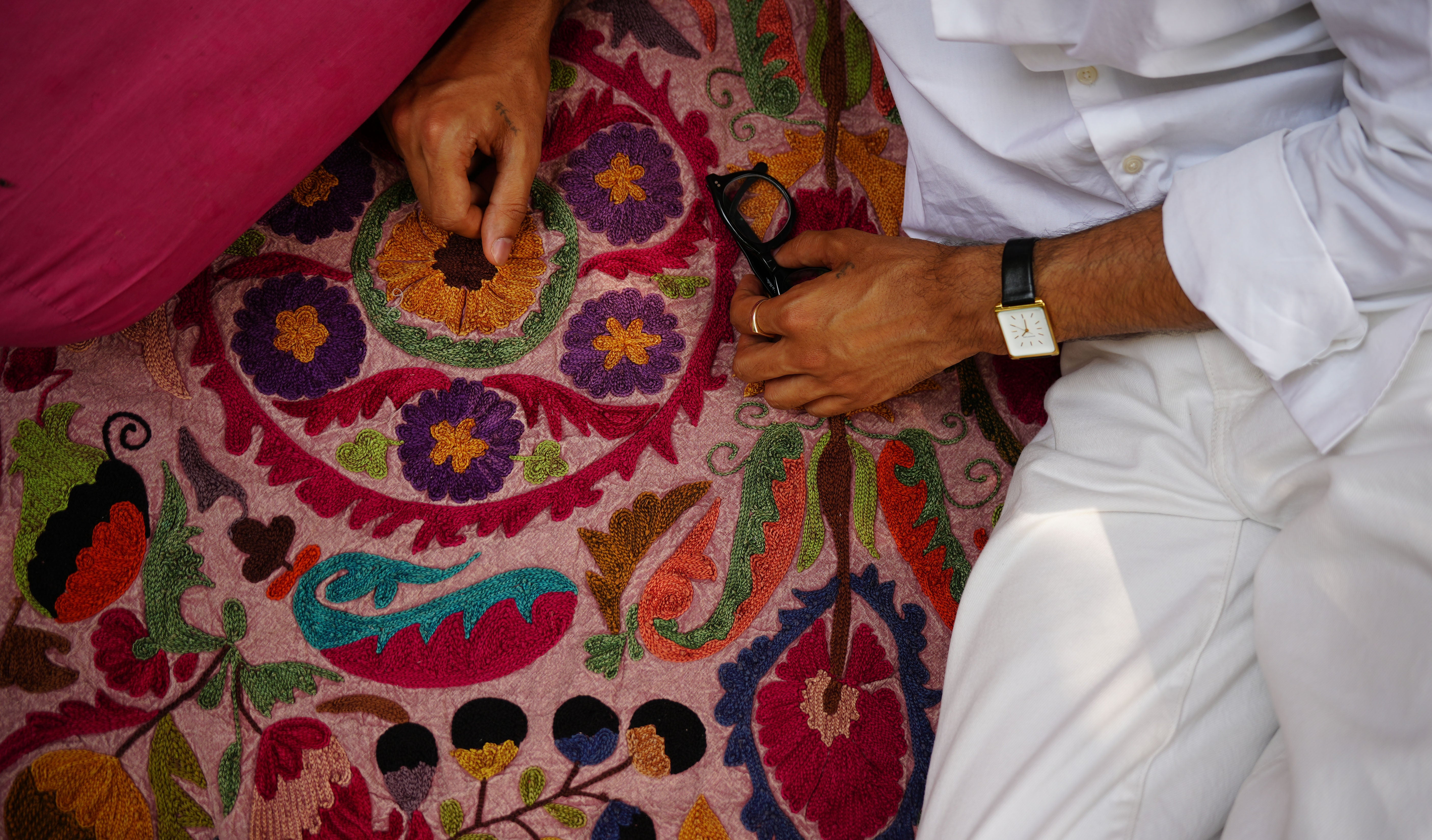 Suzani quilt - Rameti