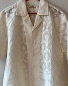 Elegant Handcrafted Shirt from Vintage Brocade Sari - Rameti