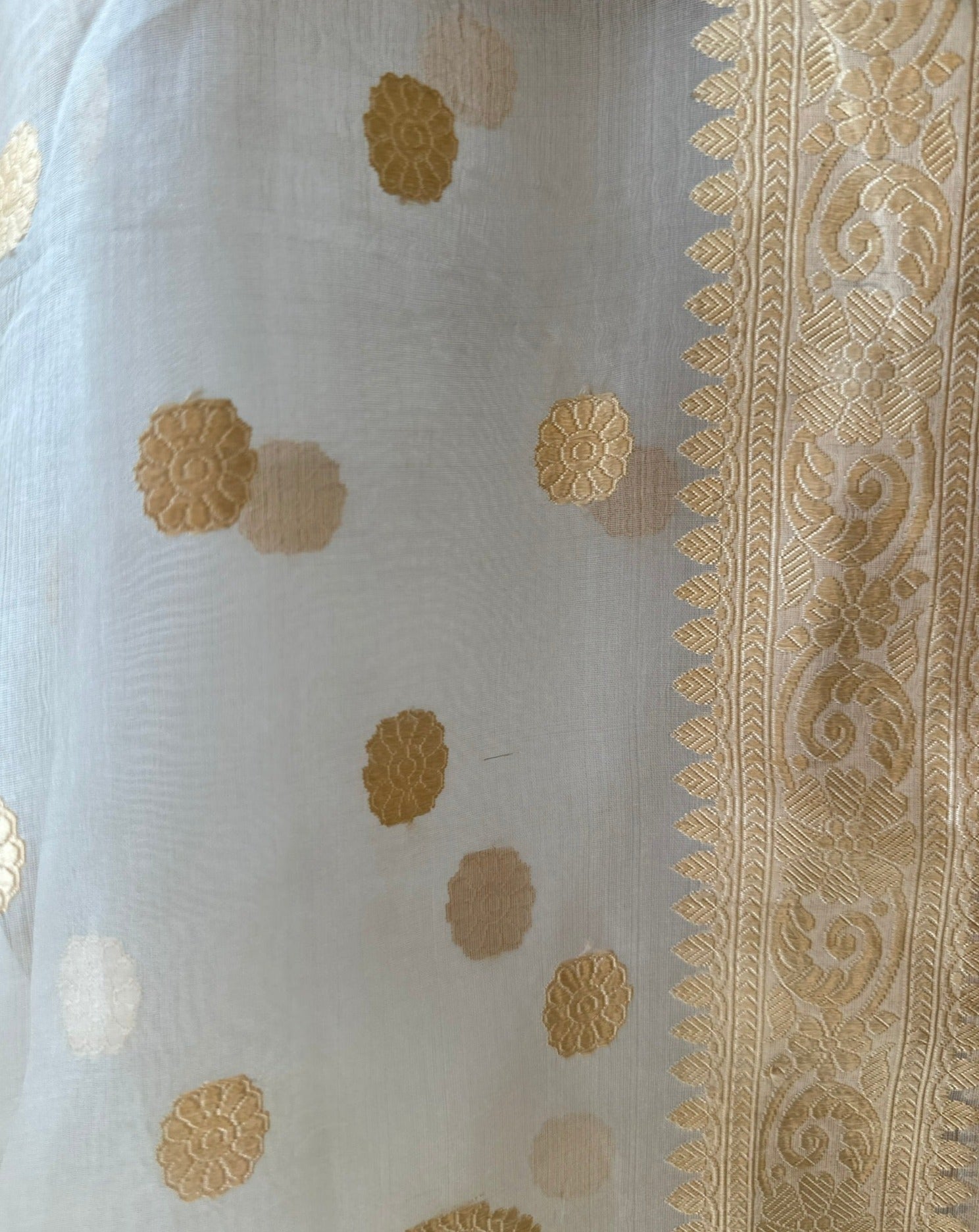 Unique Handcrafted Shirt from Vintage Banarasi Sari - Rameti